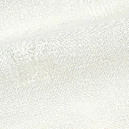 Square Tear-off Modern Geometric Blend Linen Sheer Fabric By The Yard, 54"Width, CL1137