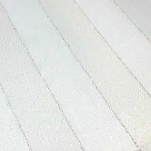 Geo Striped Blend Linen Sheer Fabric By The Yard, 118"Width, CL1138