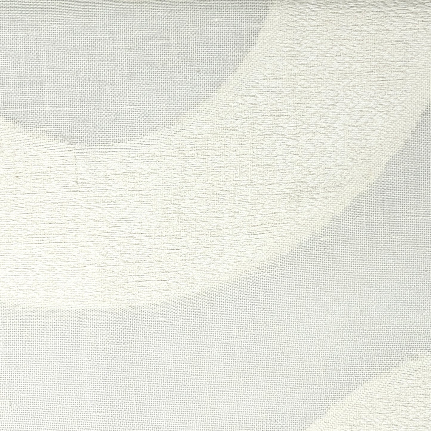 Circle Embroidery Geometric Linen Flat Roman Shade, CL1139