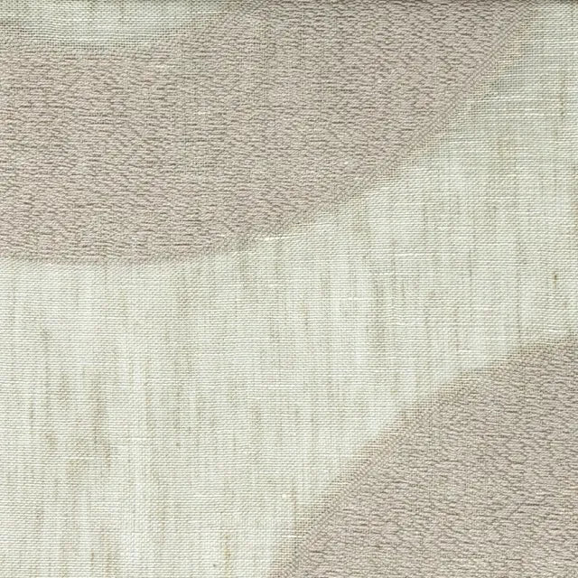 Circle Embroidery Geometric Linen Fabric by the Yard | 54"Width | CL1139