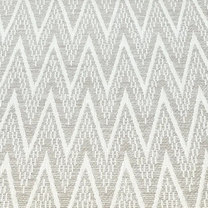 Textured Geometric Chevron Woven Blend Linen Fabric By The Yard, 57"Width, CL1140