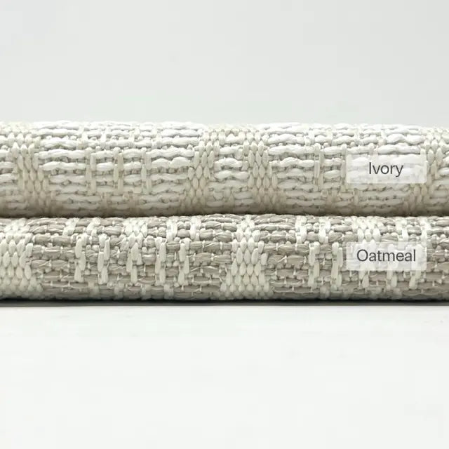 Textured Geometric Chevron Woven Blend Linen Fabric By The Yard, 57"Width, CL1140