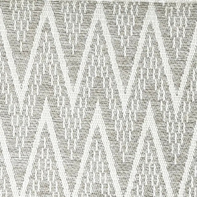 Textured Geometric Chevron Woven Blend Linen Fabric By The Yard, 57"Width, CL1140