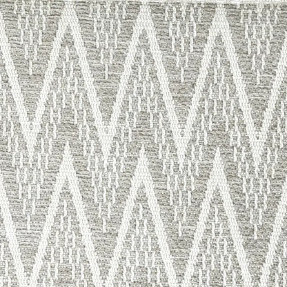 Textured Geometric Chevron Woven Blend Linen Fabric By The Yard, 57"Width, CL1140