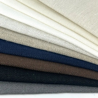 Medium Weight Rustic 100% Linen Fabric by the Yard, 55"Width, CL1142
