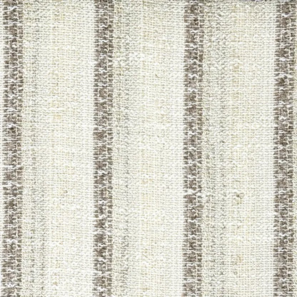 Striped Textured Embroidery Blend Linen Fabric by the Yard, 118"Width, CL1143