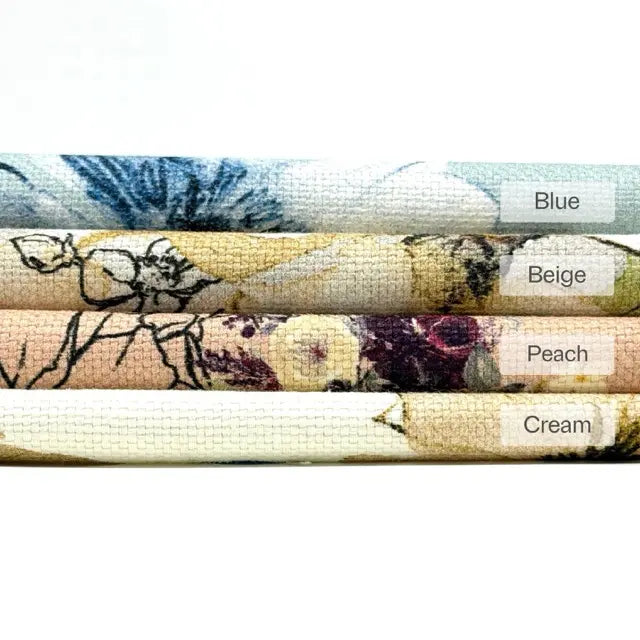 English Garden Floral Printed Blend Fabric by the Yard, 54"Width, CL1145