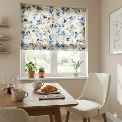 English Garden Floral Printed Blend Fabric by the Yard, 54"Width, CL1145