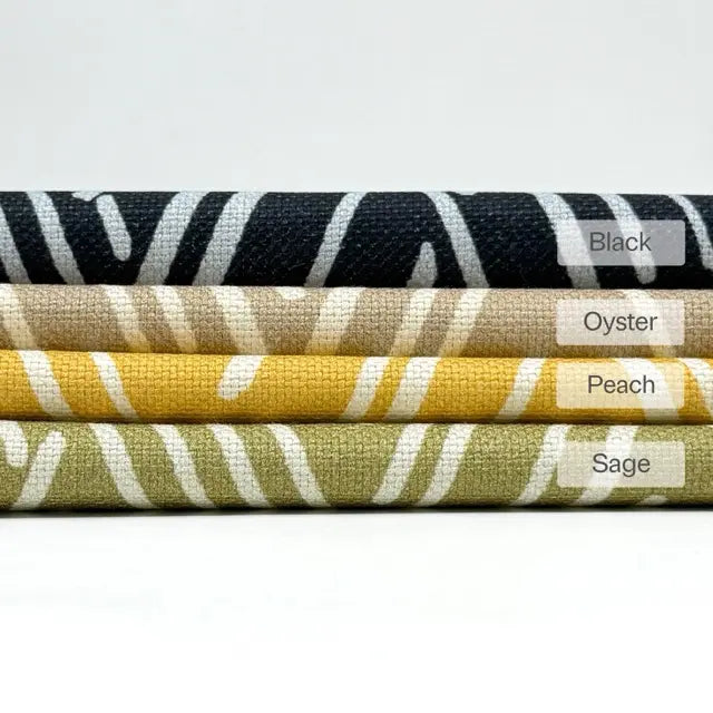 Modern Abstract Linear Chevron Linen Cotton Blend Fabric by the Yard, 54"Width, CL1146