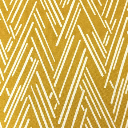 Modern Abstract Linear Chevron Linen Cotton Blend Fabric by the Yard, 54"Width, CL1146