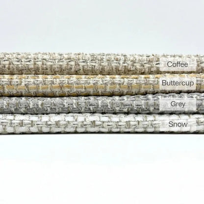 Luminous Metallic Basketweave Rustic Textured Linen Blend Fabric By The Yard, 54"Width, CL1147
