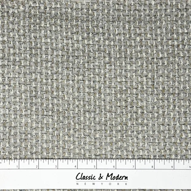 Luminous Metallic Basketweave Rustic Textured Linen Blend Fabric By The Yard, 54"Width, CL1147