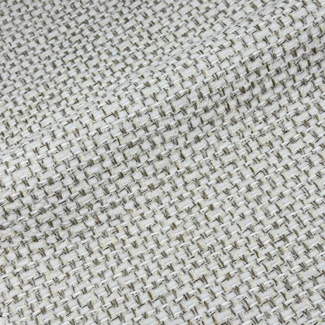 Luminous Metallic Basketweave Rustic Textured Linen Blend Fabric By The Yard, 54"Width, CL1147