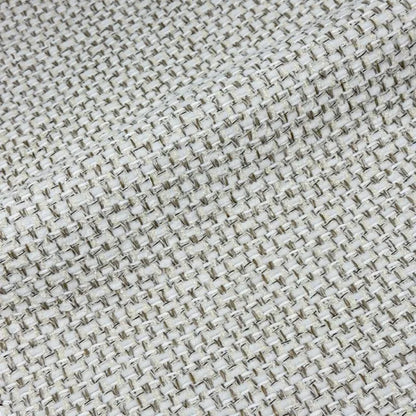 Luminous Metallic Basketweave Rustic Textured Linen Blend Fabric By The Yard, 54"Width, CL1147