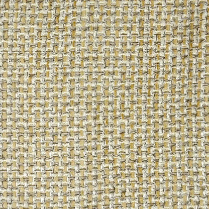 Luminous Metallic Basketweave Rustic Textured Linen Blend Fabric By The Yard, 54"Width, CL1147