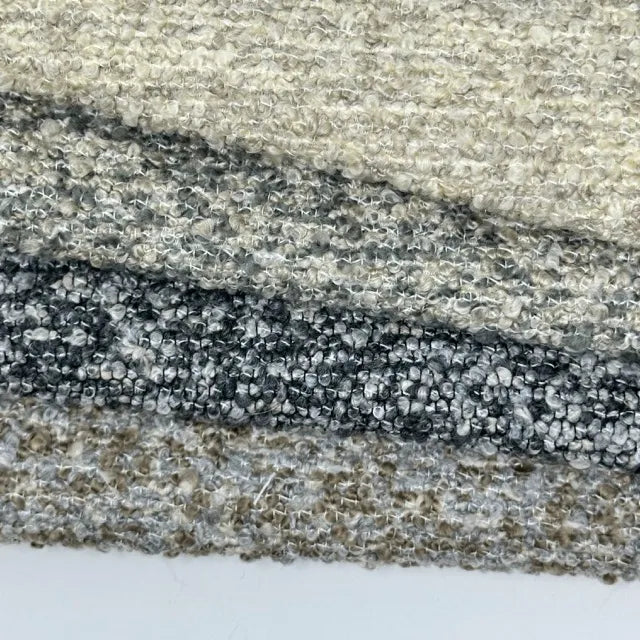 Luxe Textured Bouclé Tweed Fabric By The Yard, 55"Width, CL1149