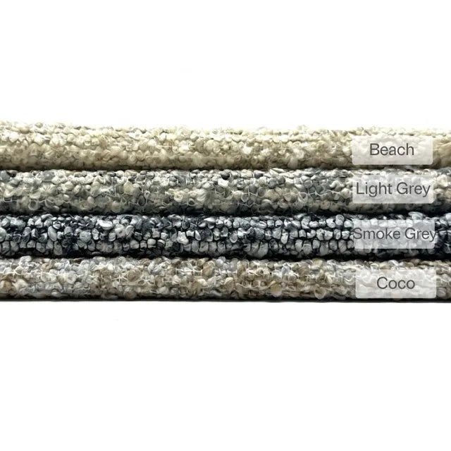 Luxe Textured Bouclé Tweed Fabric By The Yard, 55"Width, CL1149