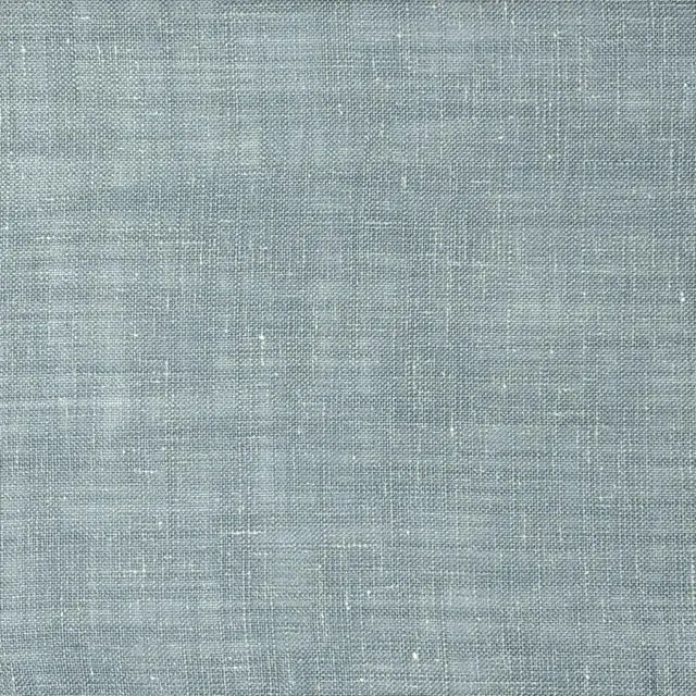 Soft and airy Blended linen sheer Custom Flat Roman shade, CL1161