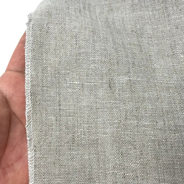 Plain 100% Natural Medium Weight Linen Fabric, 54"Width, CL1162