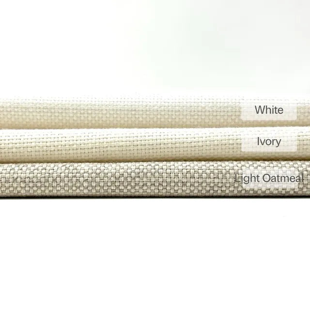 Premium Stain Resistant Medium Heavy Weight 100% Linen Weave Fabric By The Yard, 54"Width, CL1163