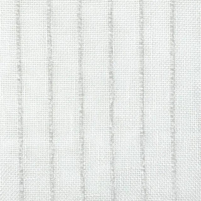 Textured Pinstripe Woven Decorator Blend Linen Fabric, 118"Width, CL1164