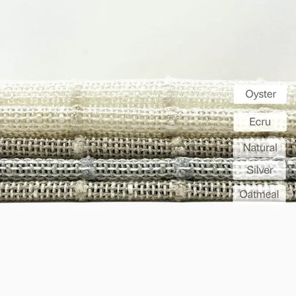 Textured Pinstripe Woven Decorator Blend Linen Fabric, 118"Width, CL1164