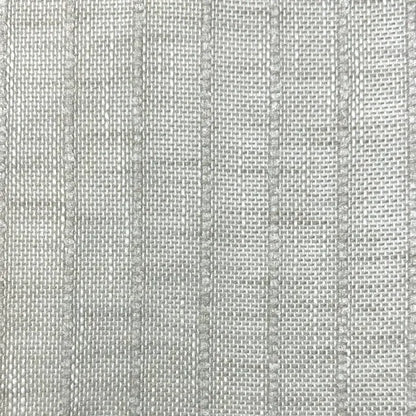 Textured Pinstripe Woven Decorator Blend Linen Fabric, 118"Width, CL1164