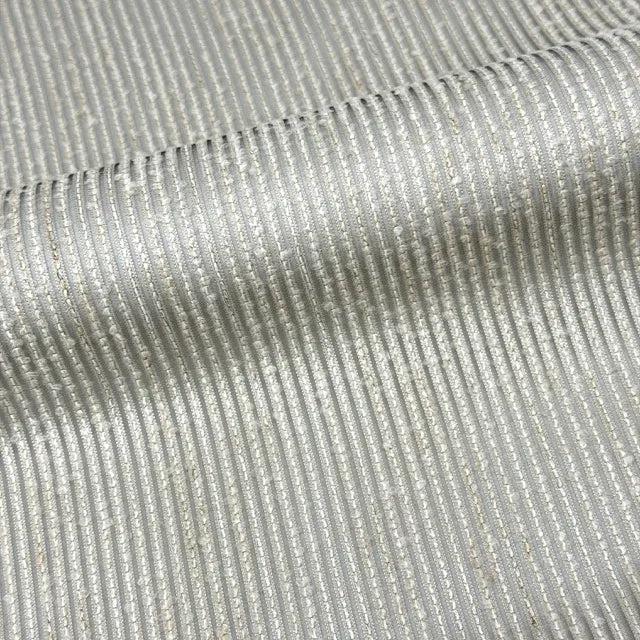 Rustic Striped Textured Semi-Sheer Fabric By The Yard, 118"Width, CL1169
