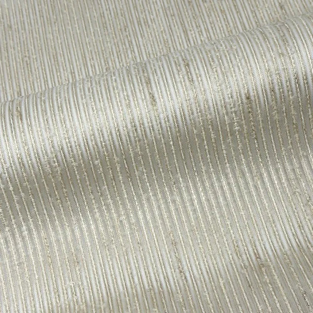 Rustic Striped Textured Semi-Sheer Fabric By The Yard, 118"Width, CL1169