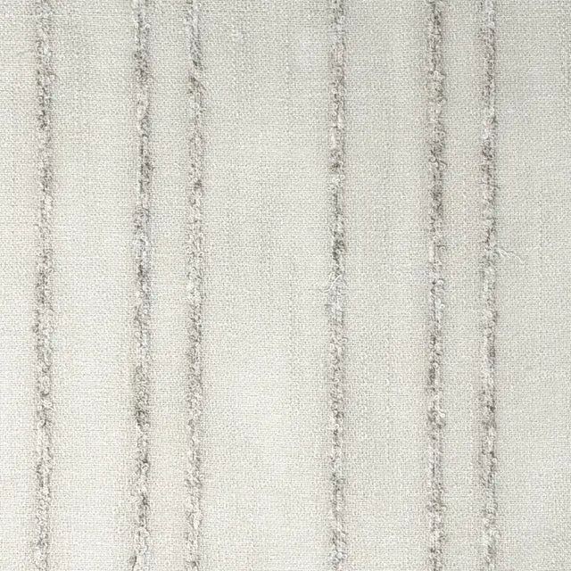 Ruffled Stripe Embroidery Blend Linen Fabric, 118"Width, CL1172