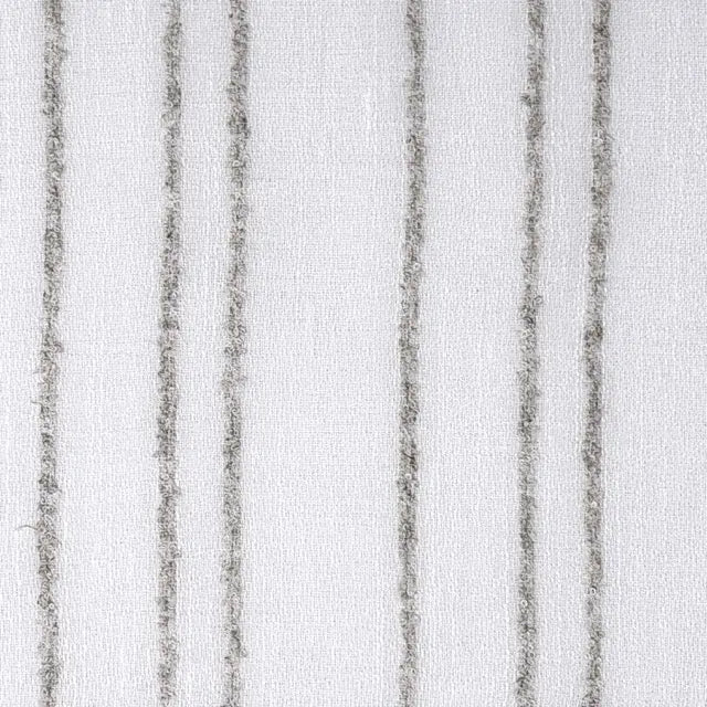 Ruffled Stripe Embroidery Blend Linen Fabric, 118"Width, CL1172