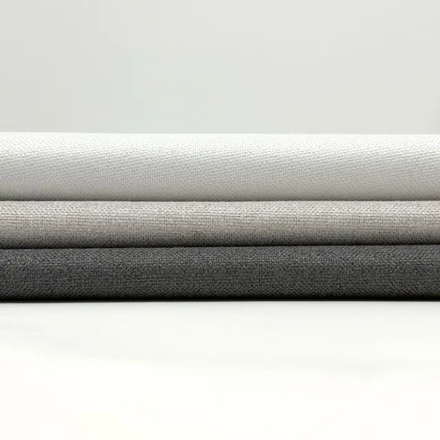 3 Pass Blackout Faux Linen Fabric By The Yard, 54"Width, CL1178