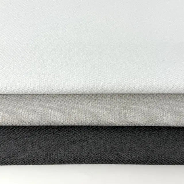 3 Pass Blackout Faux Linen Fabric By The Yard, 54"Width, CL1178