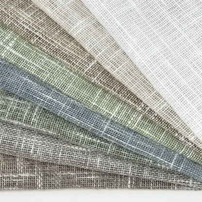 Extra-Wide Textured Cotton-Blend Sheer Drapery Fabric by the Yard, 118"Width, CL1180