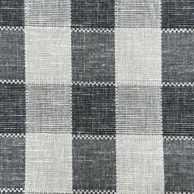 Rustic Farmhouse Woven Check Gingham Fabric By The Yard, 54"Width, CL1181