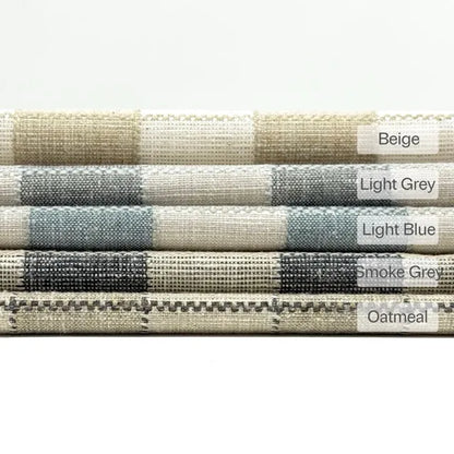 Rustic Farmhouse Woven Check Gingham Fabric By The Yard, 54"Width, CL1181