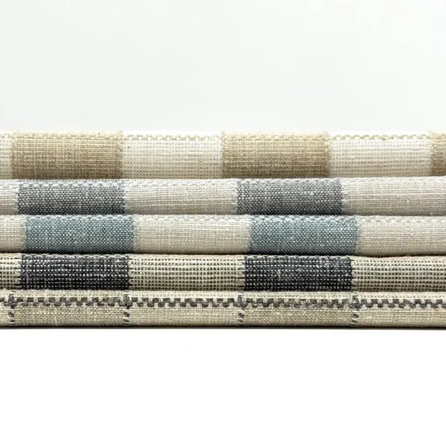 Rustic Farmhouse Woven Check Gingham Fabric By The Yard, 54"Width, CL1181