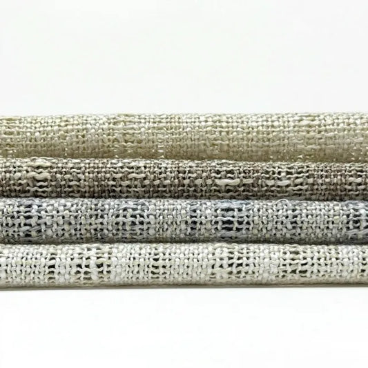 Textured Weaved Blend Linen Fabric by the Yard | 118"Width | CL1182