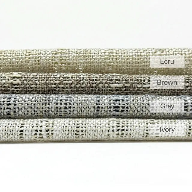 Textured Weaved Blend Linen Fabric by the Yard, 118"Width, CL1182