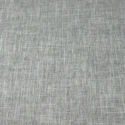 3 Pass Blackout Faux Linen Flat Roman Shade, CL1185
