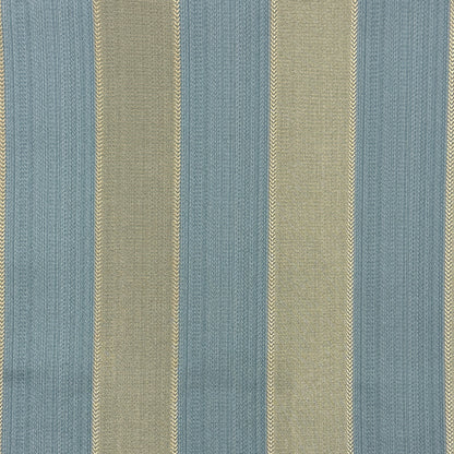 Two ToneGold Stripe Jacquard Flat Roman Shades, CL1190