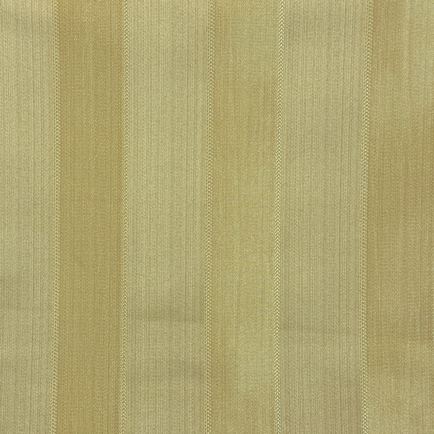 Two ToneGold Stripe Jacquard Flat Roman Shades, CL1190