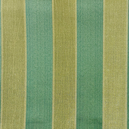 Two ToneGold Stripe Jacquard Flat Roman Shades, CL1190