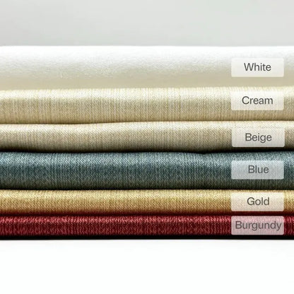 Beige Plain Jacquard Flat Roman Shade, CL1192