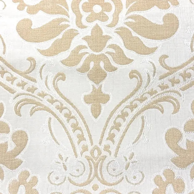 Luxury Textured Velvet Damask Fabric Flat Roman Shade, CL1194
