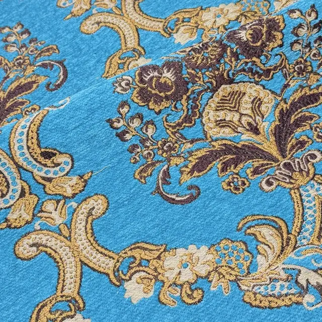 Damask Velvet Classic Relaxed Roman Shade, CL1195