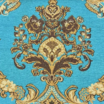 Damask Velvet Classic Relaxed Roman Shade, CL1195