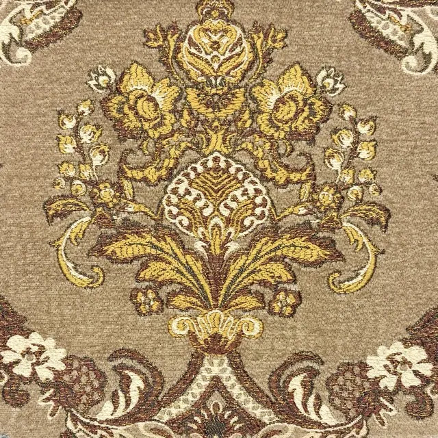 Damask Velvet Classic Relaxed Roman Shade, CL1195