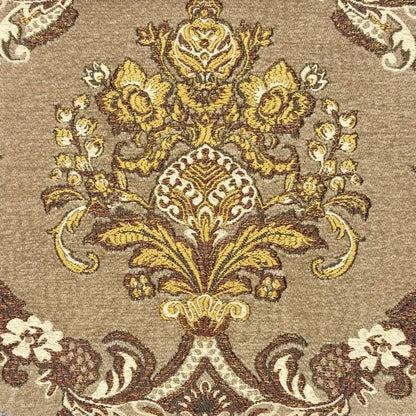 Damask Velvet Classic Relaxed Roman Shade, CL1195
