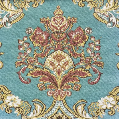 Damask Velvet Classic Relaxed Roman Shade, CL1195